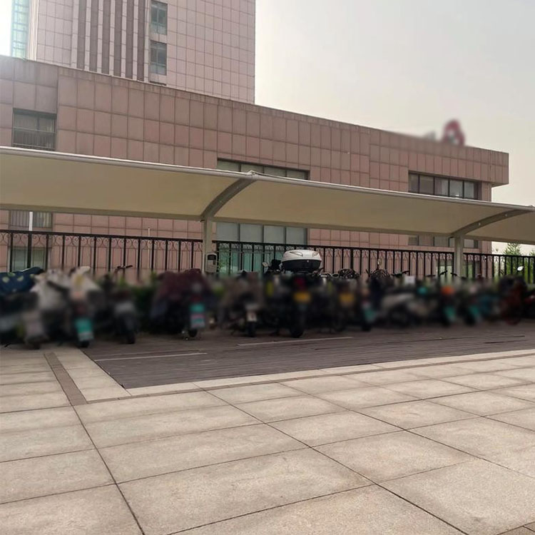 栾川县膜结构电动车棚